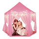 thumbnail image 2 of Carpa Infantil Castillo Niños/niñas Azul Rosado Portátil 463, 2 of 3