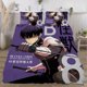 thumbnail image 2 of Kaiju No.8 Face on print Soft Bed Set Lightweight 3 Pieces Bedding Sets for All Season Comforter Set Easy Care, 2 of 5