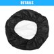 thumbnail image 4 of Unique Bargains Funda de Repuesto Universal de Poliéster 190T para Jeep Remolque RV SUV Camión Rueda Negro-16 Pulgadas, 4 of 6