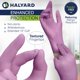 thumbnail image 2 of Guantes de examen de nitrilo HALYARD PINK UNDERGUARD sin polvo, 2 of 6
