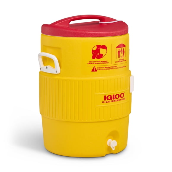 Enfriador Igloo Serie 400 38L Rojo Amarillo