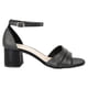 thumbnail image 1 of Sandalia de Vestir con Tacón Bloque Bajo Asel Negro Alquimia, 1 of 7