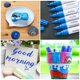 thumbnail image 3 of Marcadores de pintura Lesun Blue a base de aceite, impermeables, paquete de 12, 3 of 7