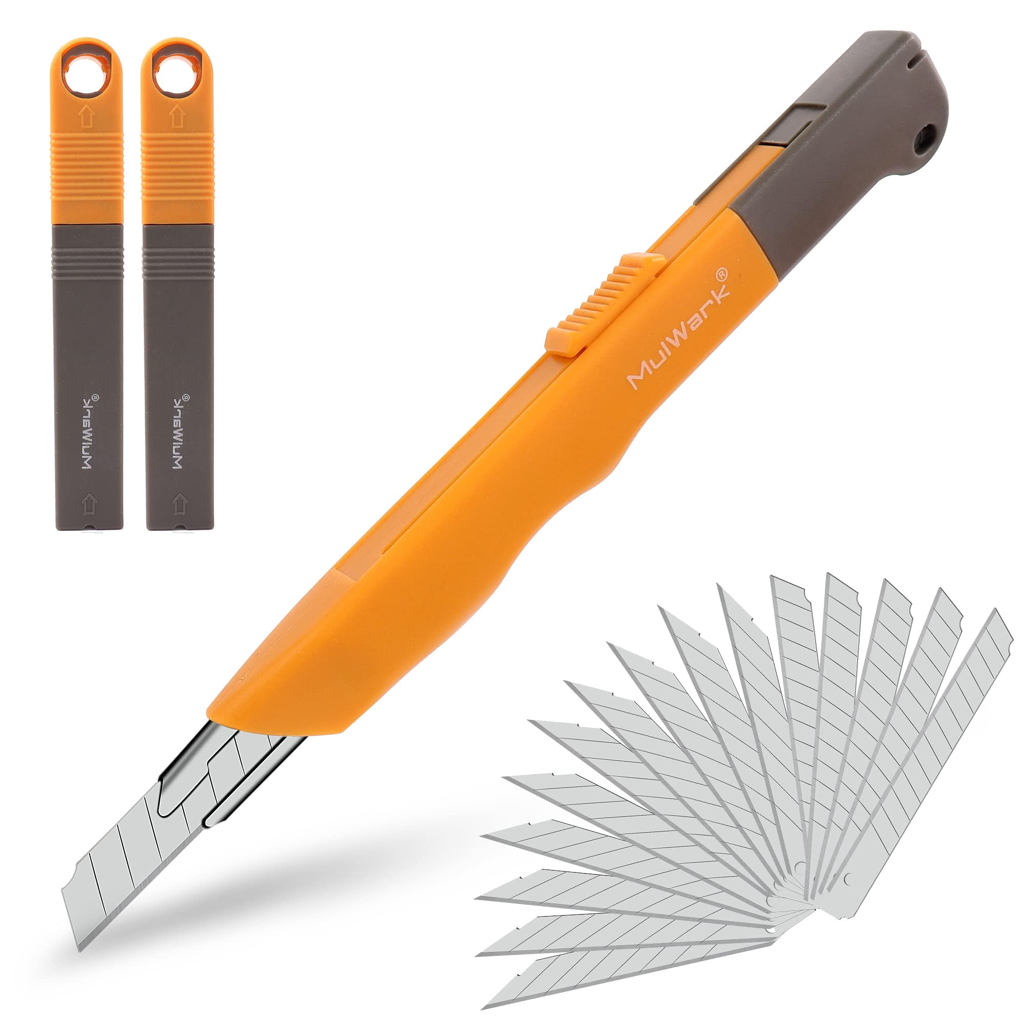 Cuchillo Utilitario Mulwark, Juego De 16 Piezas, Cuchillas Retráctiles