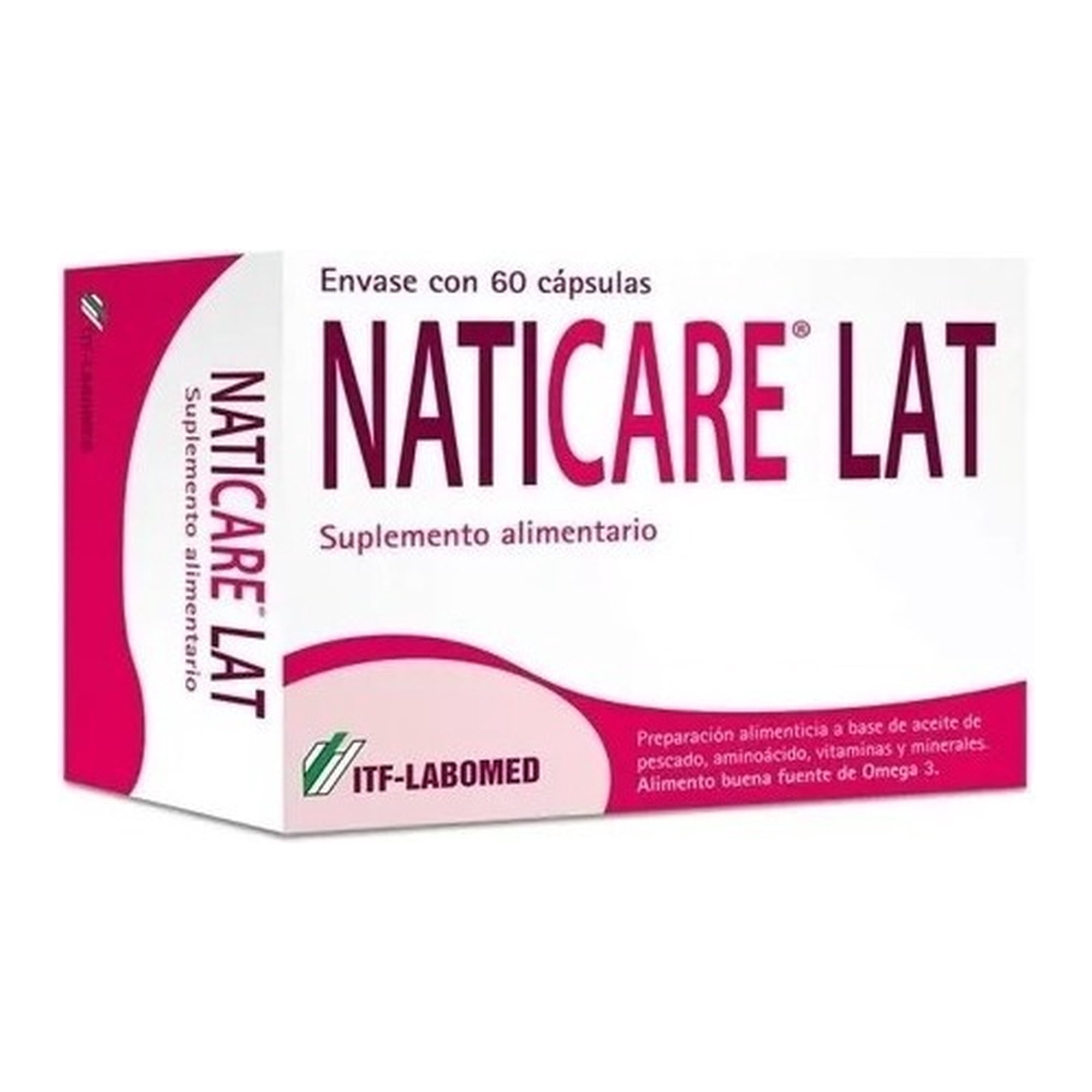 Naticare Lat Suplemento Alimentario X 60 Capsulas