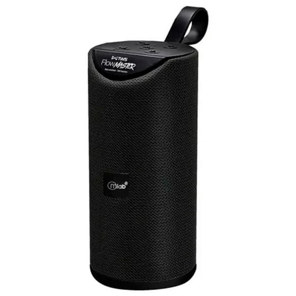 Parlante Bluetooth 20W Recargable Negro Flow Master