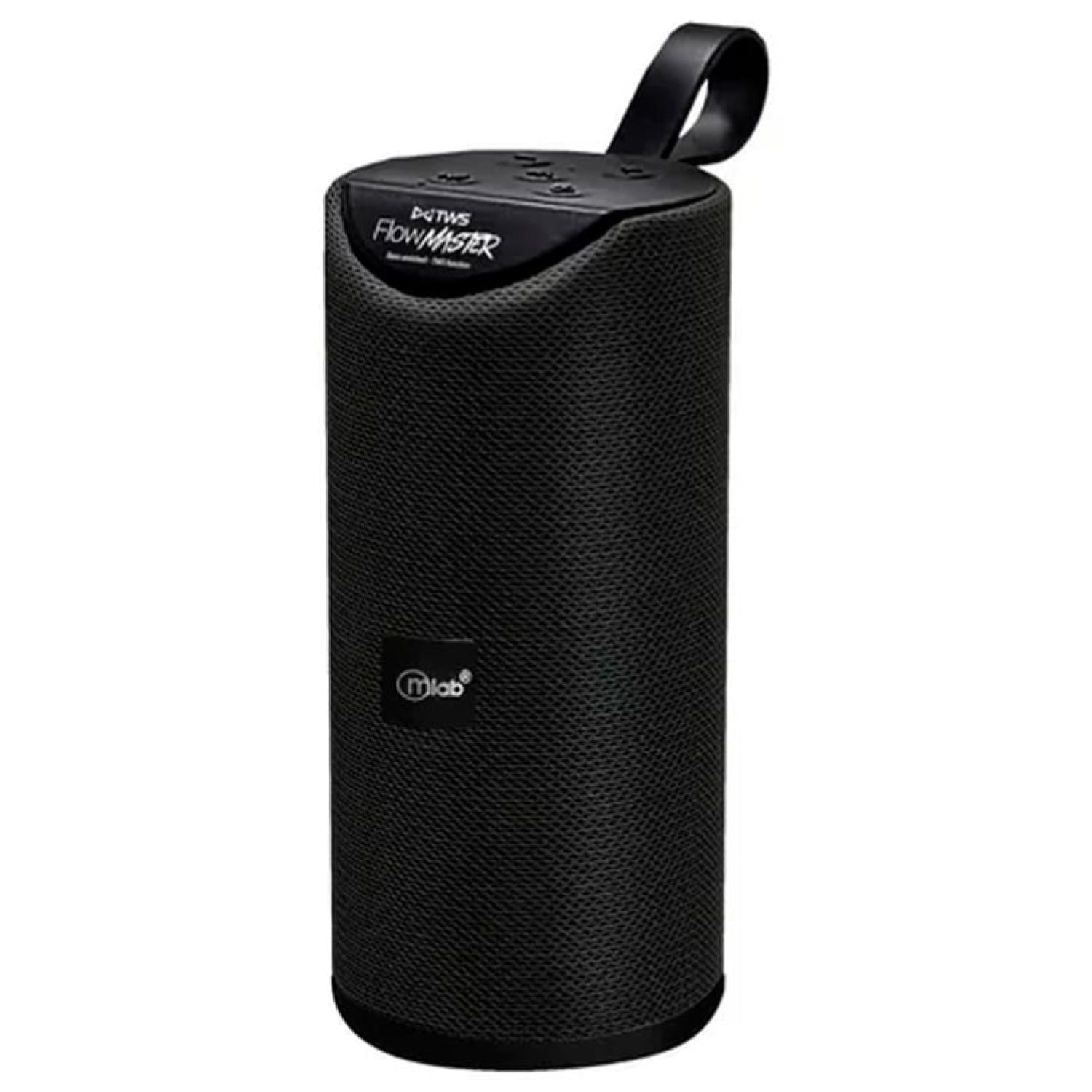 Mlab - Parlante Bluetooth 20w Recargable Negro Flow Master
