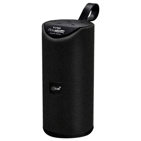 Mlab - Parlante Bluetooth 20W Recargable Negro Flow Master
