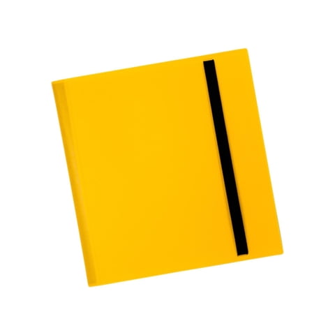 Bothyi - Carpeta De Tarjetas Con Diseño De Correa, Álbum De Almacenamiento Para Coleccionista De 480 Tarjetas Para Tarjetas De Juego, Color Amarillo