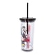 thumbnail image 3 of Vaso frío de plástico Silver Buffalo Spy X Family Trio con tapa resistente a fugas y pajita reutilizable | Vaso de viaje para bebidas y bebidas | Capacidad de 20 onzas, 3 of 8
