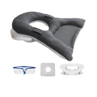Magideal - Almohada De Cara Hacia Abajo Con Altura Ajustable Para El Rostro, Cómoda Y Ergonómica Almohada De Masaje Para El Hogar, Soporte Para Reposacabezas Gris