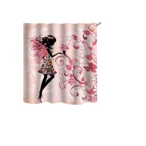 Genérico - Cortina Para Baño Con Forro De Ducha 180 Cm L28