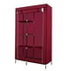 thumbnail image 1 of Closet Organizador Armable de Tela 2 Cuerpos Wine Red 175 cm, 1 of 3