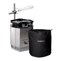 Versatile - Brasero Sin Humo Plancha Y Spiedo + Funda