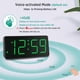 thumbnail image 4 of Reloj digital Peakeep con alarma a pilas para dormitorios, 4 of 7