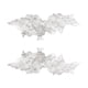 thumbnail image 1 of 2 Uds Apliques De Encaje Adornos De Encaje Para Coser Decoración Vestido De Noche Blanco, 1 of 5