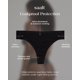 thumbnail image 4 of Tanga Saalt sin costuras de absorción ligera – Negro volcánico, 4 of 9