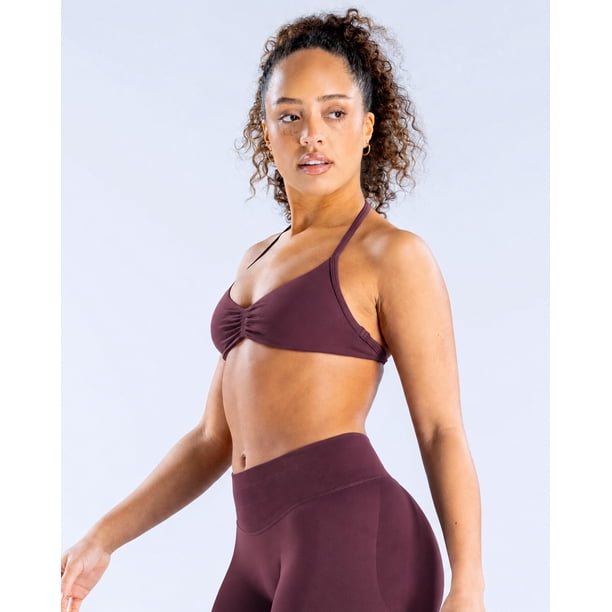 Conjunto Deportivo Para Mujer Calza Tiro Alto Y Top Peto Impact