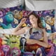 thumbnail image 5 of Monsters, Inc 3-Piece Bedding Set For Kids Boys Girls Adult Cartoon Warm Cute Fashion Holiday Present Gift Bed Sheets, 5 of 5