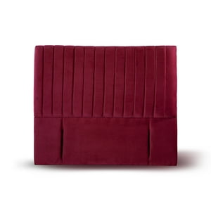 Latam Home - Respaldo Sorrento Tela Burdeo 2 Pza