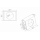 thumbnail image 2 of Caja de altavoces Goldwood 23 cm Dual 8" Slim para coche, 2 of 6