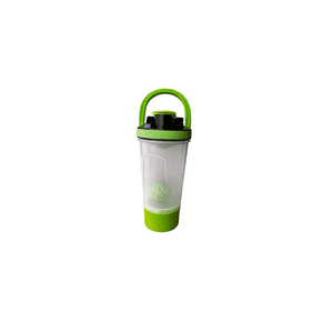 Genérico - Shaker 2 En 1: Botella Mezclador Batidos Proteína 700Ml Gym