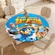 thumbnail image 4 of Zambezia theme Fitted Round Tablecloths Elastic Edged Table Covers Waterproof Table Cloth For Kitchen Holiday Party Tables Decor 120cm, 4 of 6