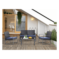 Muebles Santa Ana - Juego De Terraza Brasilia 4 Puestos