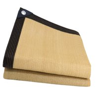 Magideal - Red De Sombra Cubierta De Planta Amarilla Lona De Malla Fácil De Instalar Con Ojales Cubierta De Sombra Para Patios Piscinas De Coches 2Mx3M