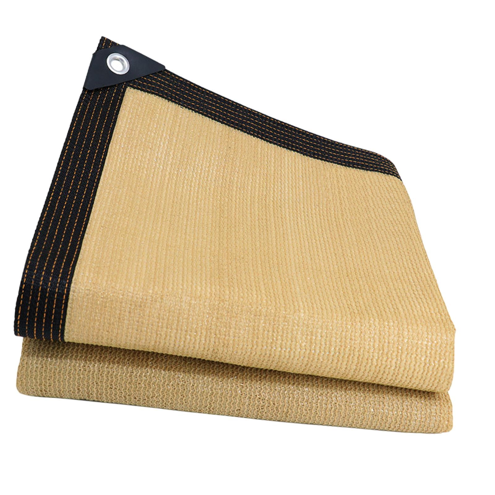 Magideal - Red De Sombra Cubierta De Planta Amarilla Lona De Malla Fácil De Instalar Con Ojales Cubierta De Sombra Para Patios Piscinas De Coches 2mx3m