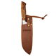 thumbnail image 1 of Cuchillo 7" Santoku Pirihueico Con Funda De Cuero Café, 1 of 2
