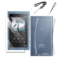 Bestforyou - Funda De Tpu Suave Con Protector De Pantalla Para Sony Walkman Nw-A55
