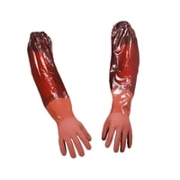 Magideal - Guantes De Limpieza Impermeables De 25.6 Pulgadas Guantes De Limpieza De Terciopelo. Voltura De Textura Multipropósito Para La Agricultura, Resistente