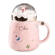 thumbnail image 5 of Taza De Navidad De Cerámica, Linda Taza De Navidad Para Niños, Niñas, Amigos, Halloween, Rosa, 5 of 5