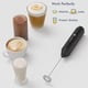 thumbnail image 4 of Miniportátil Milk Frother New England Stories, potente, color negro, 4 of 5