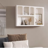 Santú Home & Deco - Repisa Organizador Geométrico Bogen Marfil