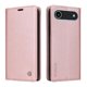thumbnail image 5 of Funda Billetera de Cuero para iPhone 17 Air con Tarjetero y Soporte - Tapa Magnética Rosa, 5 of 5