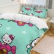 thumbnail image 2 of Hello Kitty on A Plane 3 Pieces Duvet Cover Set Full Size Super Soft Fade Resistant Microfiber, 2 of 4