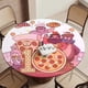 thumbnail image 5 of Mantel Redondo Ajustable Desmarcar Diseño Pizza 150cm, 5 of 6