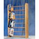 thumbnail image 1 of DVD Storage Rack Wood Shed Honey Oak 94x62x18 cm, 1 of 1