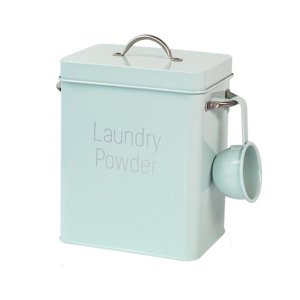 Magideal - Contenedor Multiusos Para Polvo De Lavandería, Caja De Lata Para Aperitivos, Contenedor De Polvo Para Lavandería, Caja De Almacenamiento De , Verde 23X182X157Cm