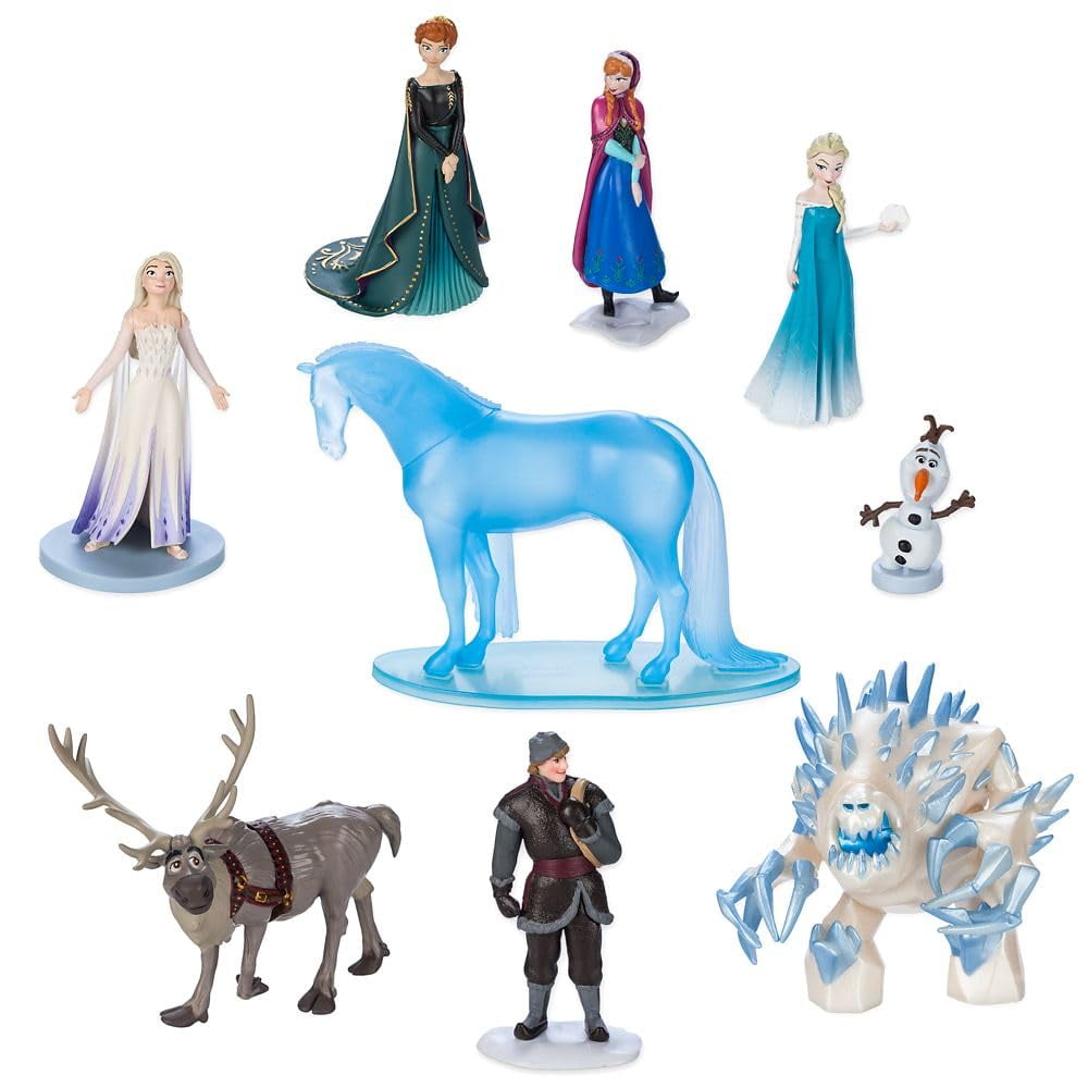 その他 Disney Frozen Deluxe Edition RT-72974 Set de figuras Disney Store Frozen Deluxe de 9 piezas | Lider
