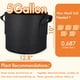thumbnail image 2 of Bolsas de cultivo Planter Gardzen, paquete de 10 unidades, 19 litros, con asas, 2 of 9