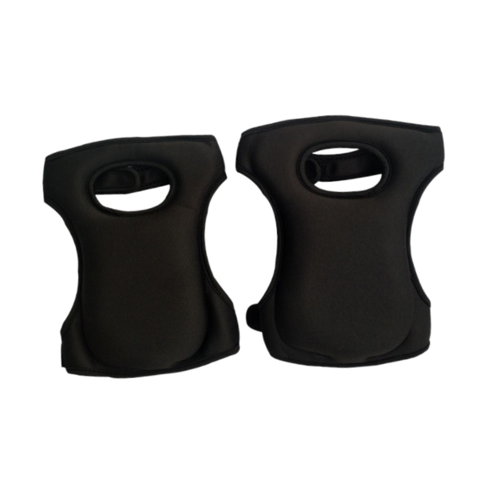 Ioensy - 2 Rodilleras De Jardín Para Atletas, Limpieza Del Hogar, Mujeres Y Hombres, Color Negro