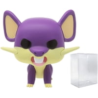 Figura Funko Rattata Pop! Vinilo Con Protector De Caja De 9,5 Cm