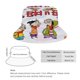 thumbnail image 2 of Ed, Edd y Eddy Sombrero bucket para adultos, gorra de protección solar, sombrero de pescador plegable para viajes al aire libre, pesca y actividades de verano, 2 of 6
