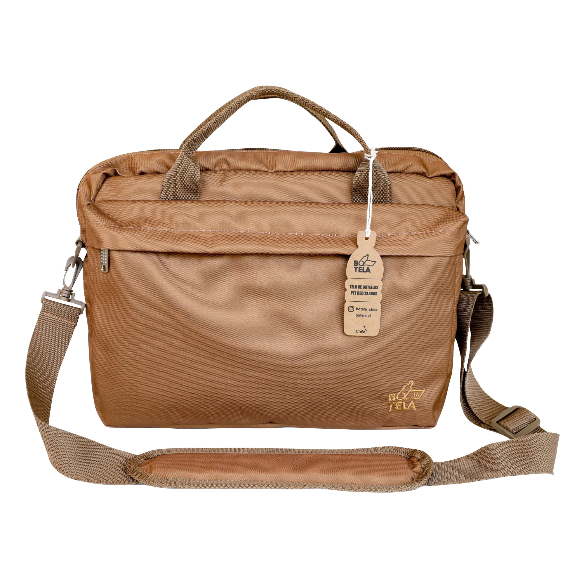 Botela - Bolso Notebook 14" Sustentable Café
