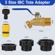 thumbnail image 5 of Kit de adaptador de manguera para contenedor IBC VYH con válvula de latón, 3 tamaños, 5 of 7