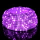 thumbnail image 1 of Luces de cuerda para exteriores de 10 m, luces LED moradas navideñas, decoración para jardín, dormitorio, árbol, luces navideñas., 1 of 5