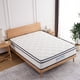 thumbnail image 2 of 10 Inch Queen Size Medium Firm Mattress, Memory Foam with Pocket Springs for Back Pain Relief & Pressure Relief, Cooling Antibacterial Cover, CertiPUR-US Certified, White(59.84"x 79.92"x 9.84"), 2 of 3